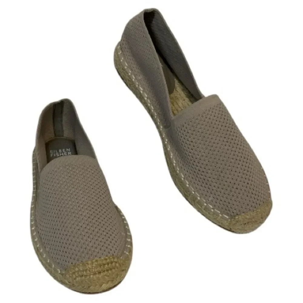 Eileen Fisher Live Knit Espadrille Flats Size 6 NWOT